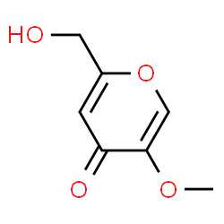 ChemSpider 2D Image | kojic acid monomethyl ether | C7H8O4