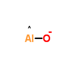 InChI=1/Al.O/q;-1/rAlO/c1-2/q-1