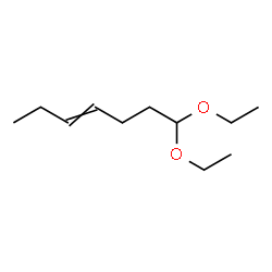 ChemSpider 2D Image | 7,7-Diethoxy-3-heptene | C11H22O2