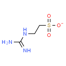 ChemSpider 2D Image | 2-Carbamimidamidoethanesulfonate | C3H8N3O3S