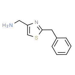 ChemSpider 2D Image | (2-Benzylthiazol-4-yl)methanamine | C11H12N2S