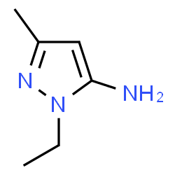 ChemSpider 2D Image | 1-Ethyl-3-methyl-1H-pyrazol-5-amine | C6H11N3
