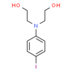 ChemSpider 2D Image | 2,2'-[(4-Iodophenyl)imino]diethanol | C10H14INO2