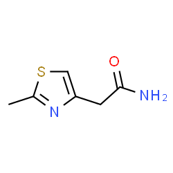 ChemSpider 2D Image | 2-(2-Methyl-thiazol-4-yl)acetamide | C6H8N2OS