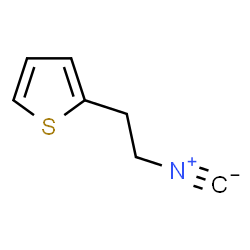 ChemSpider 2D Image | 2-(2-Isocyanoethyl)thiophene | C7H7NS