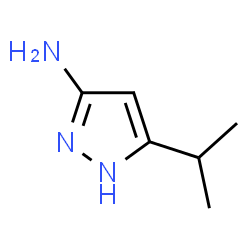 ChemSpider 2D Image | 5-Amino-3-isopropylpyrazole | C6H11N3