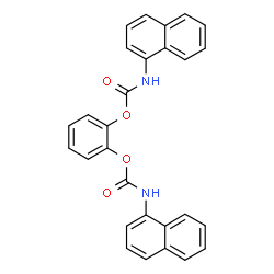 ChemSpider 2D Image | 1,2-Phenylene bis(1-naphthylcarbamate) | C28H20N2O4