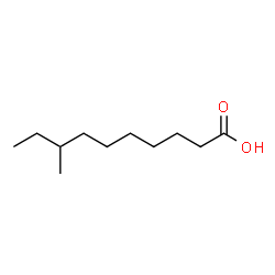 ChemSpider 2D Image | 8-Methyldecanoic acid | C11H22O2