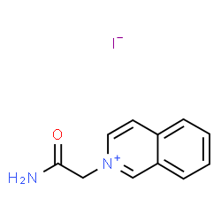 ChemSpider 2D Image | 2-(2-Amino-2-oxoethyl)isoquinolinium iodide | C11H11IN2O