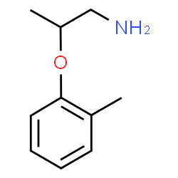 ChemSpider 2D Image | 2-(2-Methylphenoxy)-1-propanamine | C10H15NO