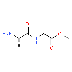 ChemSpider 2D Image | MethylL-alanylglycinat | C6H12N2O3