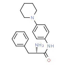 ChemSpider 2D Image | N-[4-(1-Piperidinyl)phenyl]phenylalaninamide | C20H25N3O