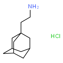 ChemSpider 2D Image | 2-(adamantan-1-yl)ethanamine hydrochloride | C12H22ClN