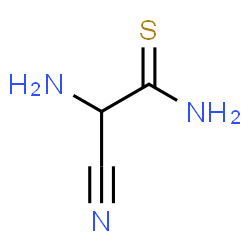 ChemSpider 2D Image | 2-Amino-2-cyanoethanethioamide | C3H5N3S