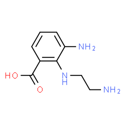ChemSpider 2D Image | 3-Amino-2-[(2-aminoethyl)amino]benzoic acid | C9H13N3O2