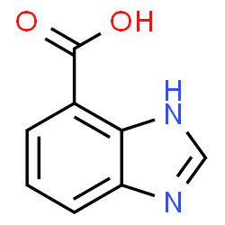 ChemSpider 2D Image | 1H-Benzimidazole-4-carboxylic acid | C8H6N2O2
