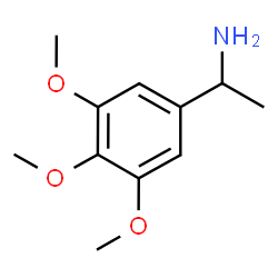 ChemSpider 2D Image | 1-(3,4,5-Trimethoxyphenyl)ethanamin | C11H17NO3