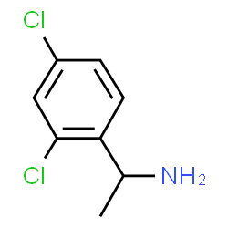 ChemSpider 2D Image | 1-(2,4-Dichlorophenyl)ethanamine | C8H9Cl2N