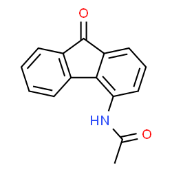ChemSpider 2D Image | 4-ACETAMIDO-9-FLUORENONE | C15H11NO2