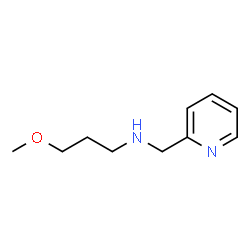 ChemSpider 2D Image | (3-methoxypropyl)(pyridin-2-ylmethyl)amine | C10H16N2O