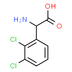 ChemSpider 2D Image | Amino(2,3-dichlorophenyl)acetic acid | C8H7Cl2NO2