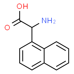 ChemSpider 2D Image | Amino(1-naphthyl)acetic acid | C12H11NO2