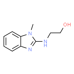 ChemSpider 2D Image | 1-Methyl-2-(2-hydroxyethylamino)benzimidazole | C10H13N3O