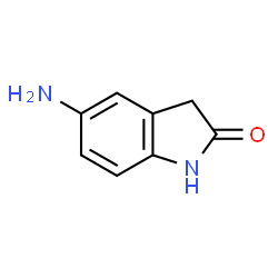 ChemSpider 2D Image | 5-amino-1,3-dihydroindol-2-one | C8H8N2O