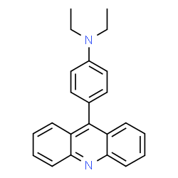 ChemSpider 2D Image | 4-(9-Acridinyl)-N,N-diethylaniline | C23H22N2