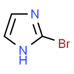 ChemSpider 2D Image | 2-Bromo-1H-imidazole | C3H3BrN2