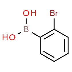 ChemSpider 2D Image | 2-Bromophenylboronic acid | C6H6BBrO2