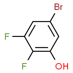 ChemSpider 2D Image | 5-Bromo-2,3-difluorophenol | C6H3BrF2O