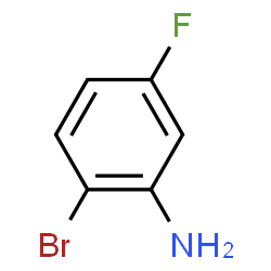 ChemSpider 2D Image | 2-Bromo-5-fluoroaniline | C6H5BrFN