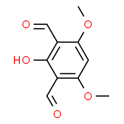 ChemSpider 2D Image | 2-Hydroxy-4,6-dimethoxyisophthalaldehyde | C10H10O5