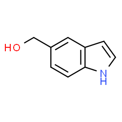 ChemSpider 2D Image | Indole-5-Methanol | C9H9NO
