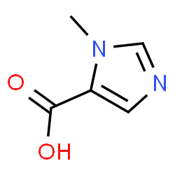 ChemSpider 2D Image | 1-methylimidazole-5-carboxylic acid | C5H6N2O2