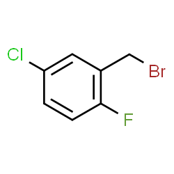 ChemSpider 2D Image | 5-Chloro-2-fluorobenzyl bromide | C7H5BrClF