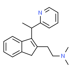 ChemSpider 2D Image | dimetindene | C20H24N2