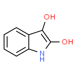 ChemSpider 2D Image | 1H-Indole-2,3-diol | C8H7NO2