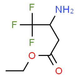 ChemSpider 2D Image | Ethyl 3-amino-4,4,4-trifluorobutanoate | C6H10F3NO2