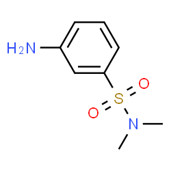ChemSpider 2D Image | 3-Amino-N,N-dimethylbenzenesulfonamide | C8H12N2O2S