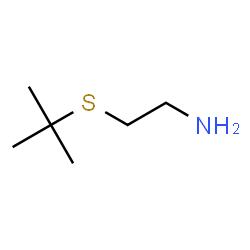 ChemSpider 2D Image | 2-(tert-Butylthio)ethanamine | C6H15NS