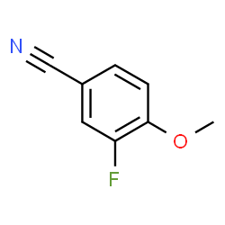 ChemSpider 2D Image | 3-Fluoro-4-methoxybenzonitrile | C8H6FNO