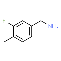 ChemSpider 2D Image | 3-Fluoro-4-methylbenzylamine | C8H10FN