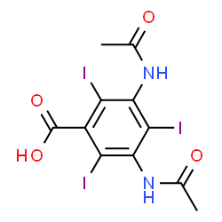 ChemSpider 2D Image | Diatrizoic acid | C11H9I3N2O4