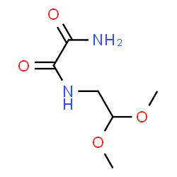 ChemSpider 2D Image | N-(2,2-Dimethoxyethyl)ethanediamide | C6H12N2O4