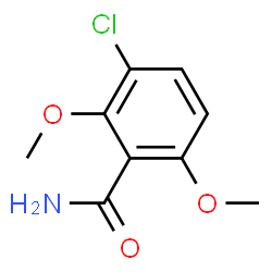 ChemSpider 2D Image | 3-CHLORO-2,6-DIMETHOXYBENZAMIDE | C9H10ClNO3