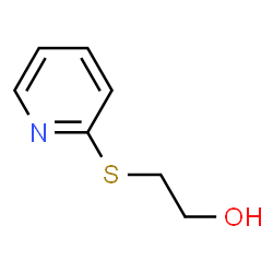 ChemSpider 2D Image | 2-(pyridin-2-ylthio)ethanol | C7H9NOS