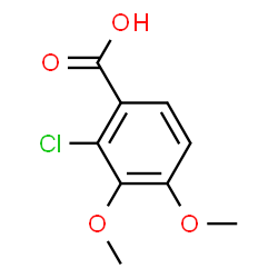 ChemSpider 2D Image | 2-CHLORO-3,4-DIMETHOXYBENZOIC ACID | C9H9ClO4