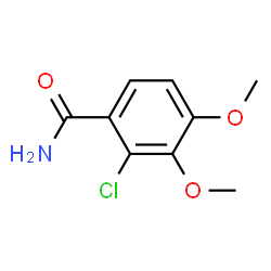 ChemSpider 2D Image | 2-CHLORO-3,4-DIMETHOXYBENZAMIDE | C9H10ClNO3